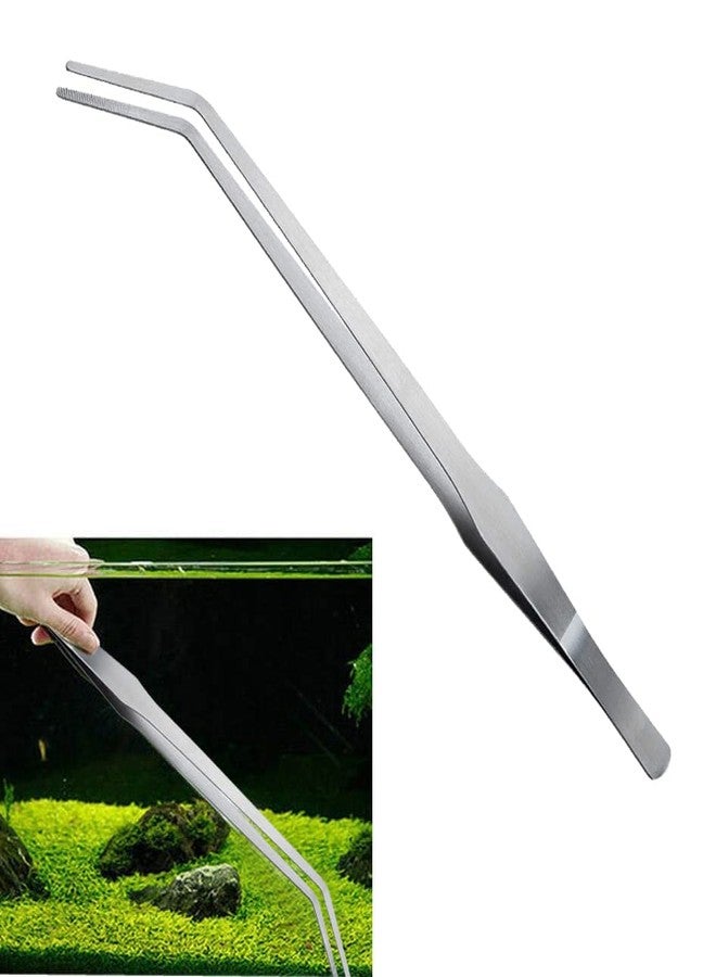 ويستيرن إرا ملقط حوض أسماك ويسترن إيرا مستقيم بطول 38 سم، مناسب للمياه المالحة والعذبة، يتميز بمرونة فائقة، ومقاومة فعالة للصدأ، ومتين، للاستخدام المستدام، مناسب للثعابين والسحالي والعناكب والثعابين الكروية والوزغات - Image 1